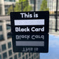 Black Card Family Pack (10 Black Cards)