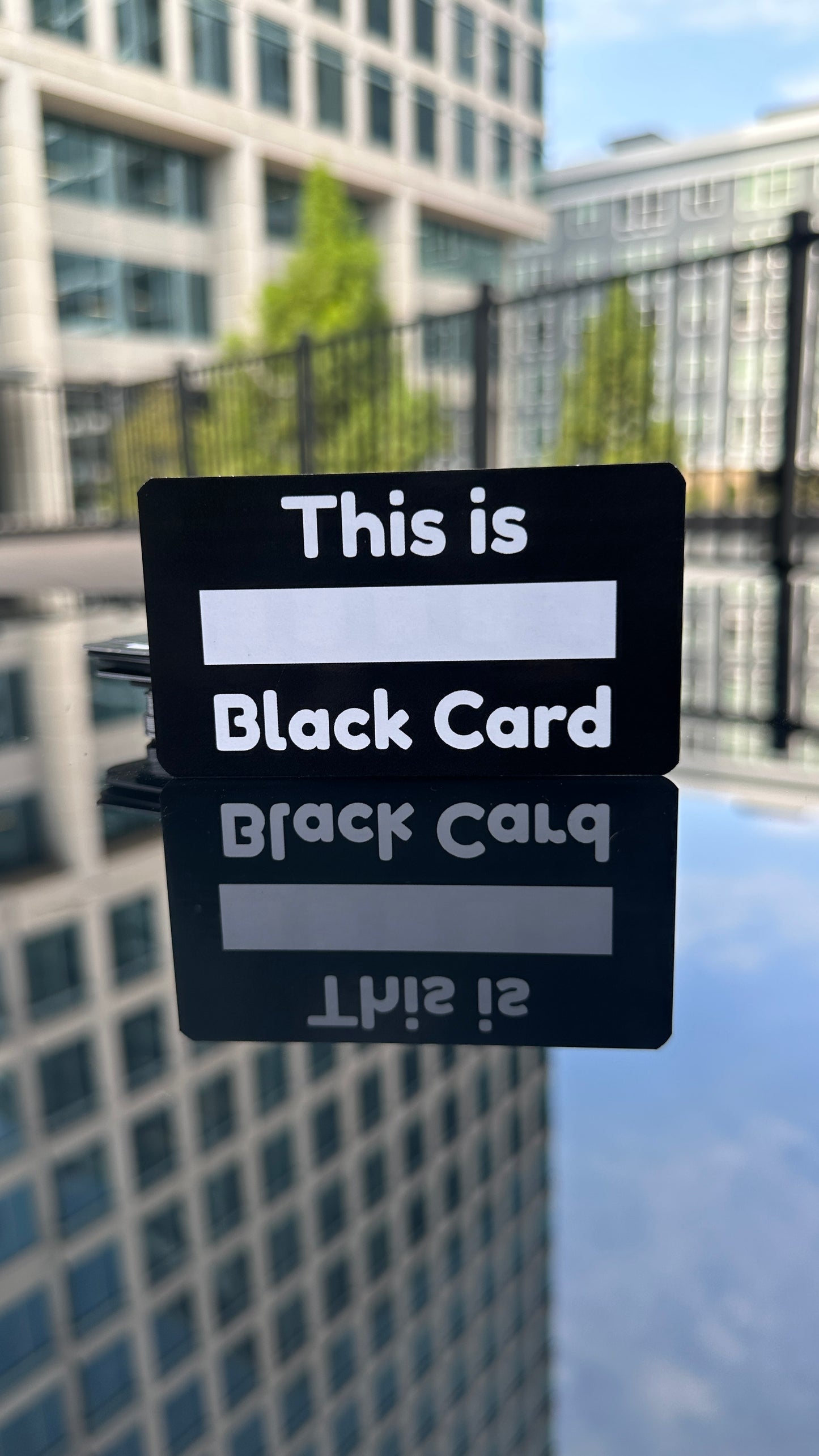 Black Card Family Pack (10 Black Cards)