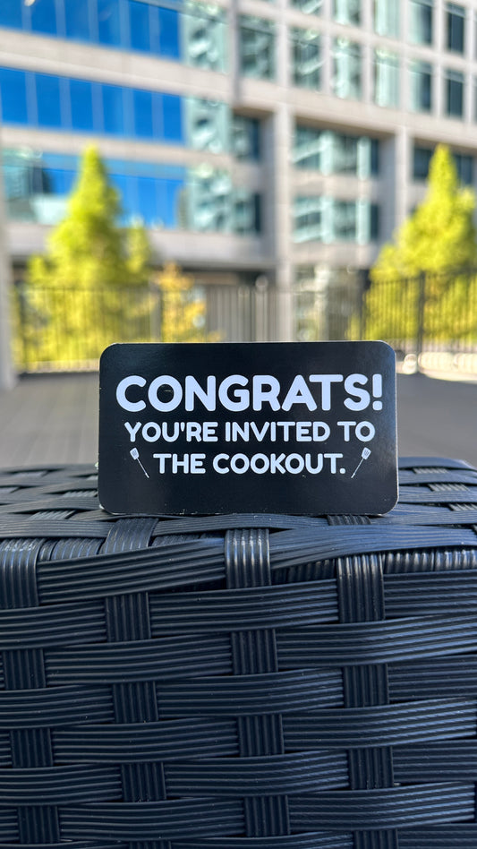 You're Invited To The Cookout Card - Bundle