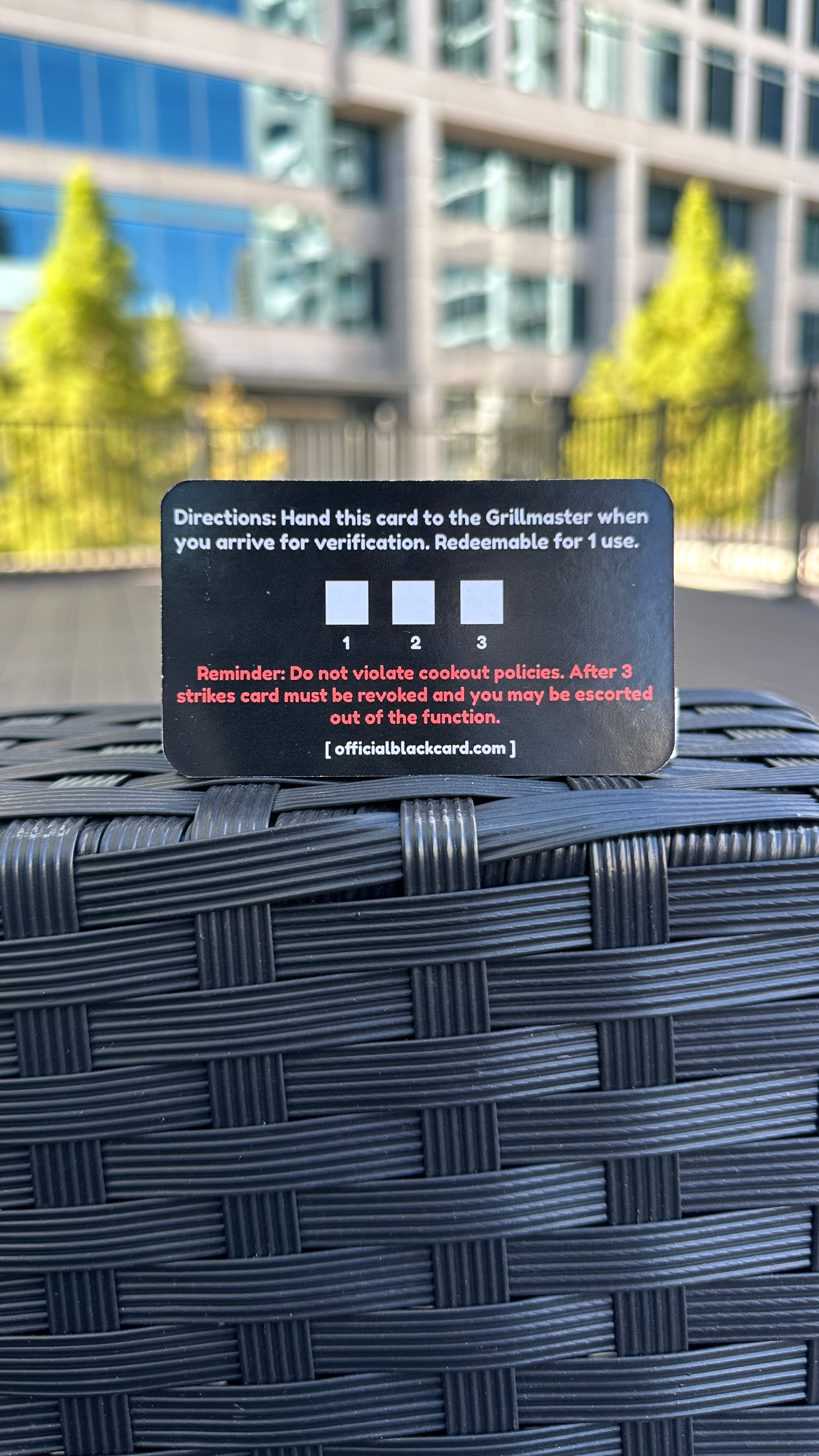 You're Invited To The Cookout Card - Bundle – Official Black Card